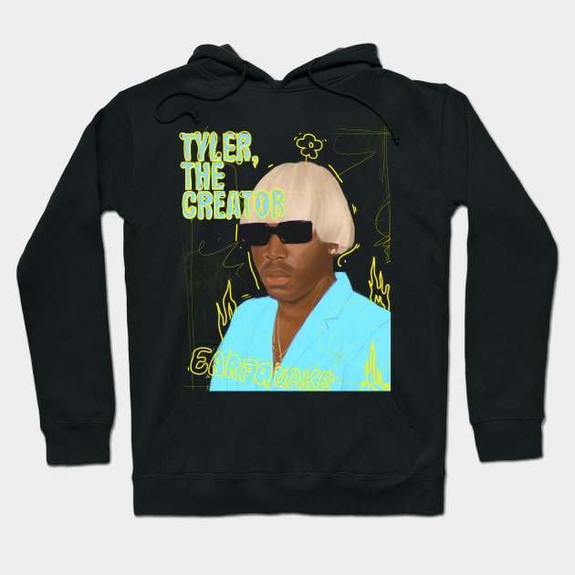 EARFQUAKE - Tyler The Creator Hoodie by BONGwattitu